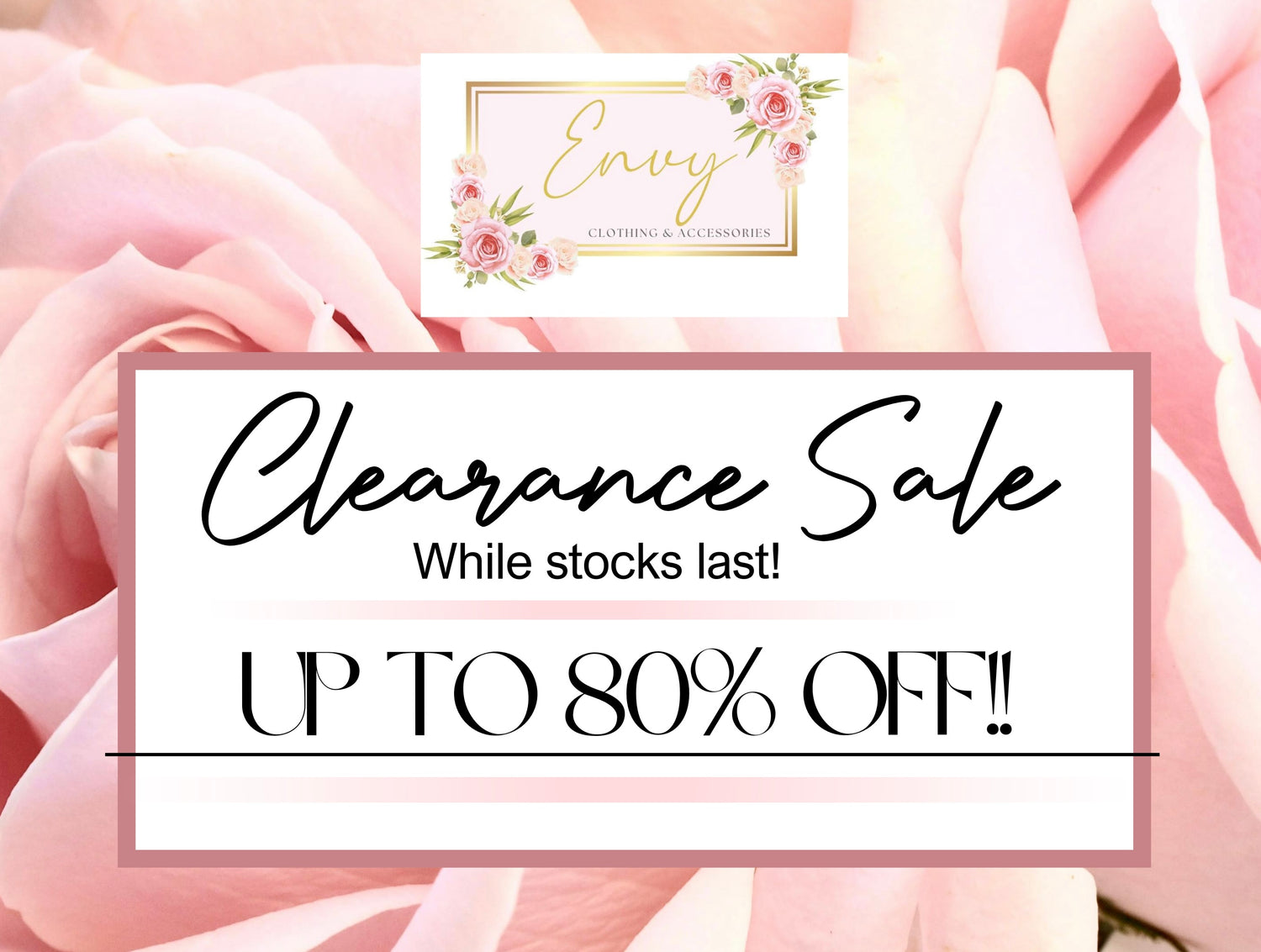 Clearance Sale