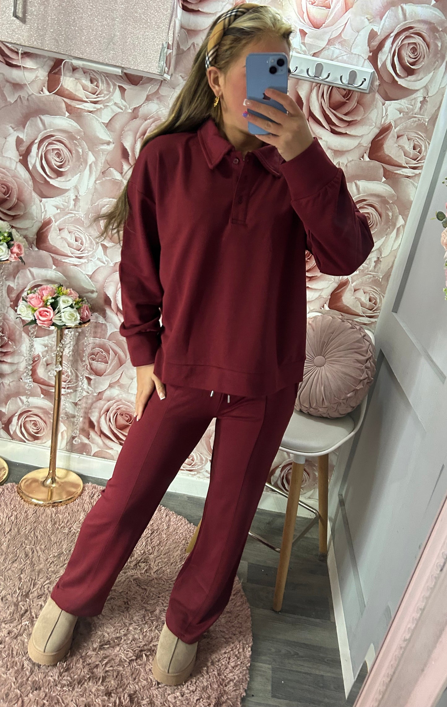 Light Interlock Rugby Co-Ord Set