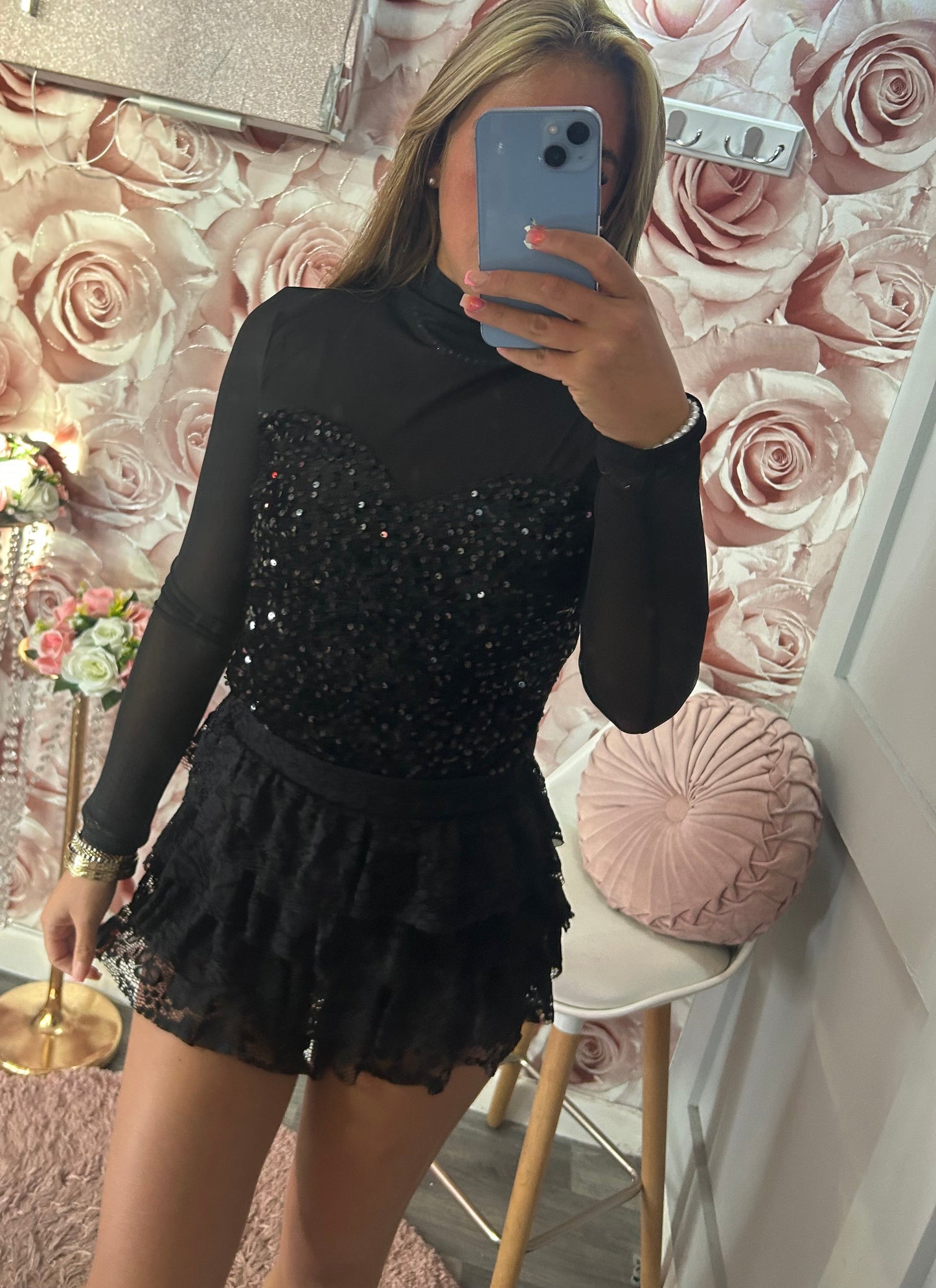 Lace Rara Frill Skort