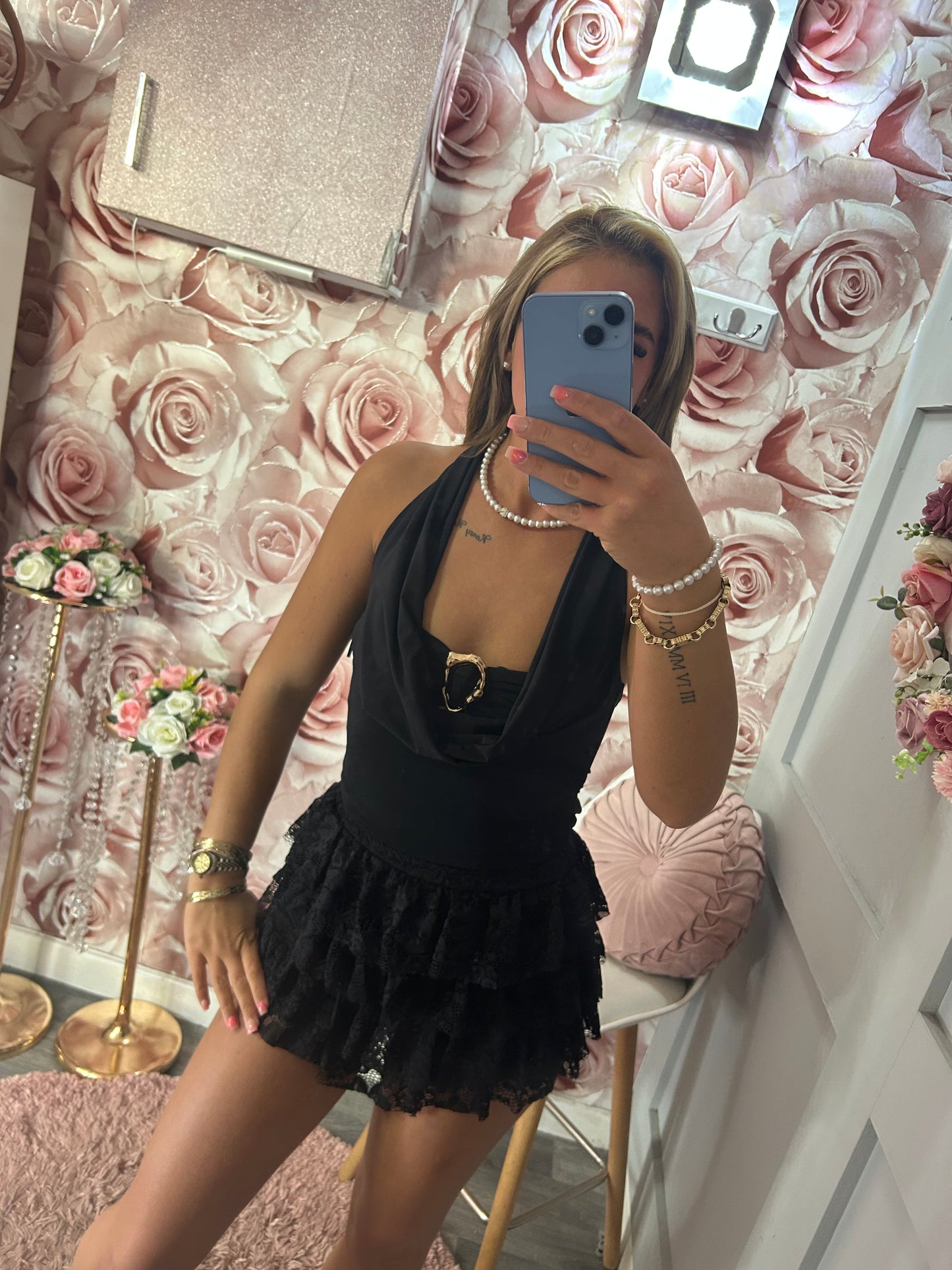 Lace Rara Frill Skort