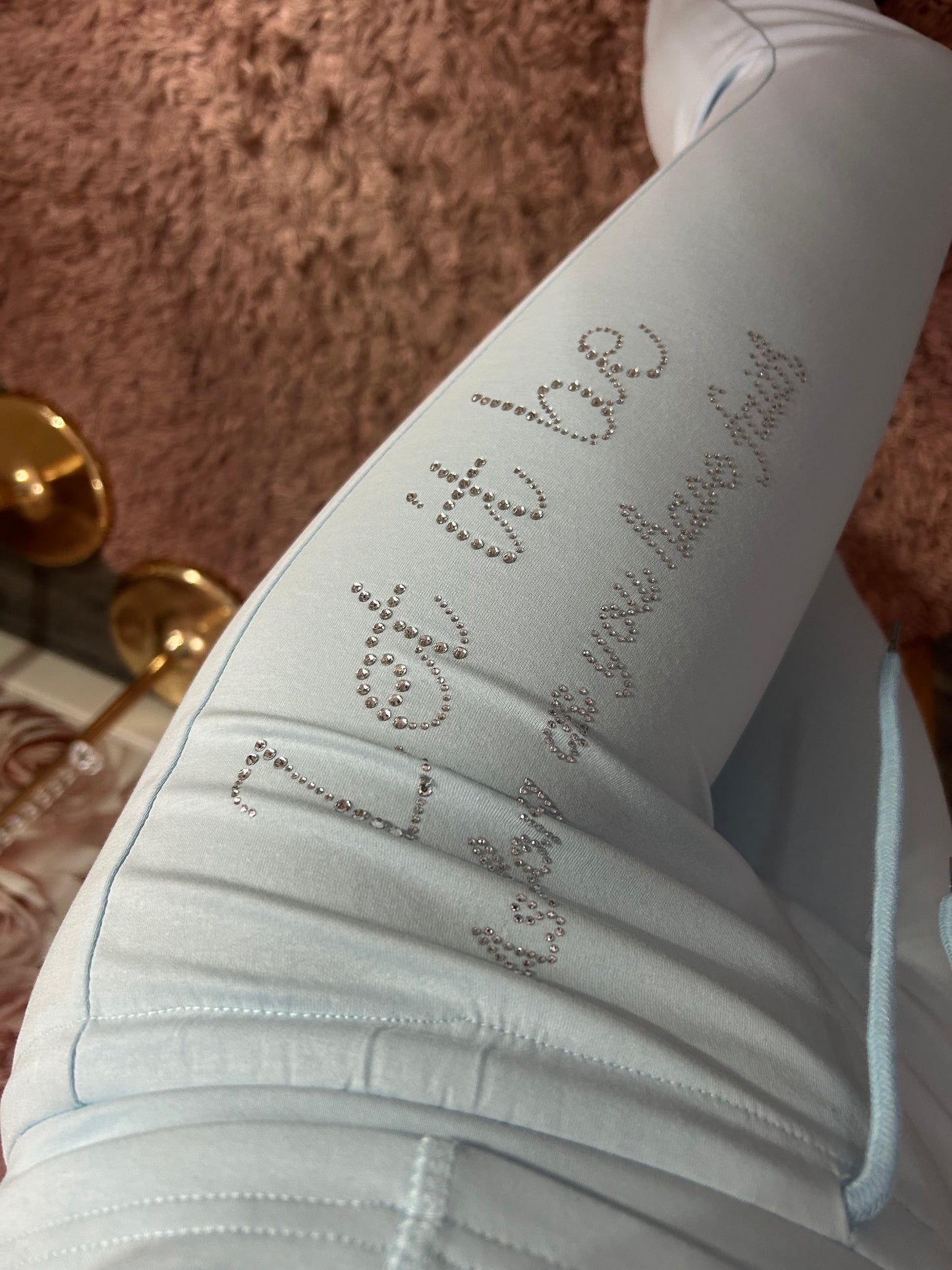 “Let It Be…. Aslong As You Have Faith”‘ Diamantè Lounge Set