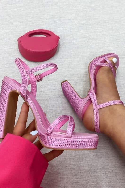 Diamante Sparkle Heels