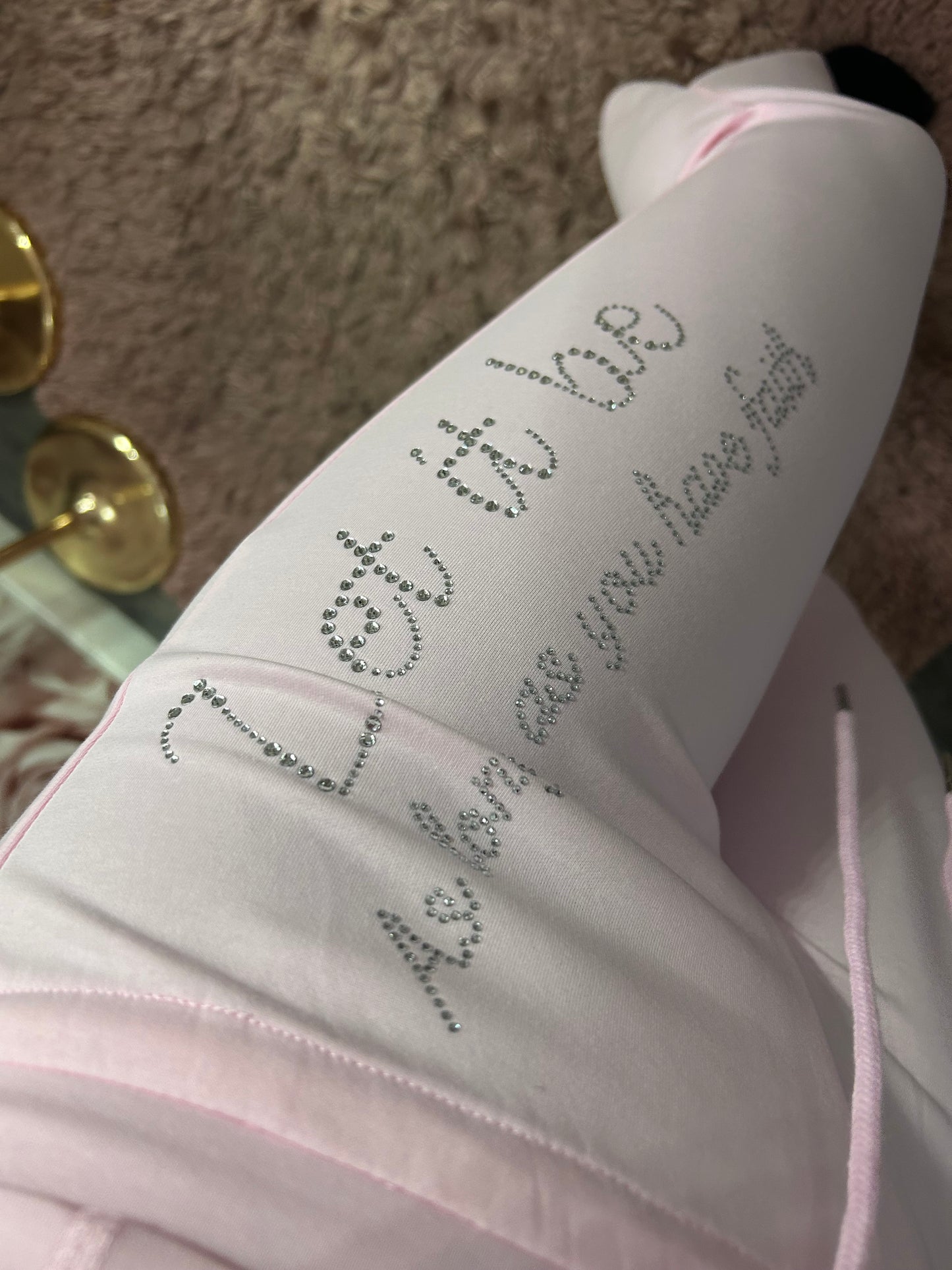“Let It Be…. Aslong As You Have Faith”‘ Diamantè Lounge Set