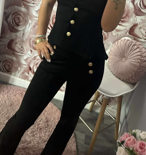 Premium Quality Gold Button Flares
