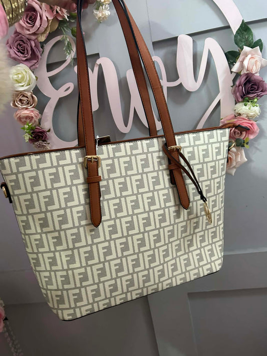 Heavy Duty FF Shopper Bag (also comes with a long carry Strap)