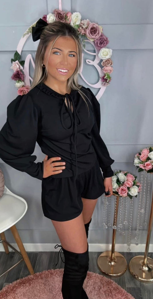 SALE- Puffball Shirt & Blouse Co-Ord