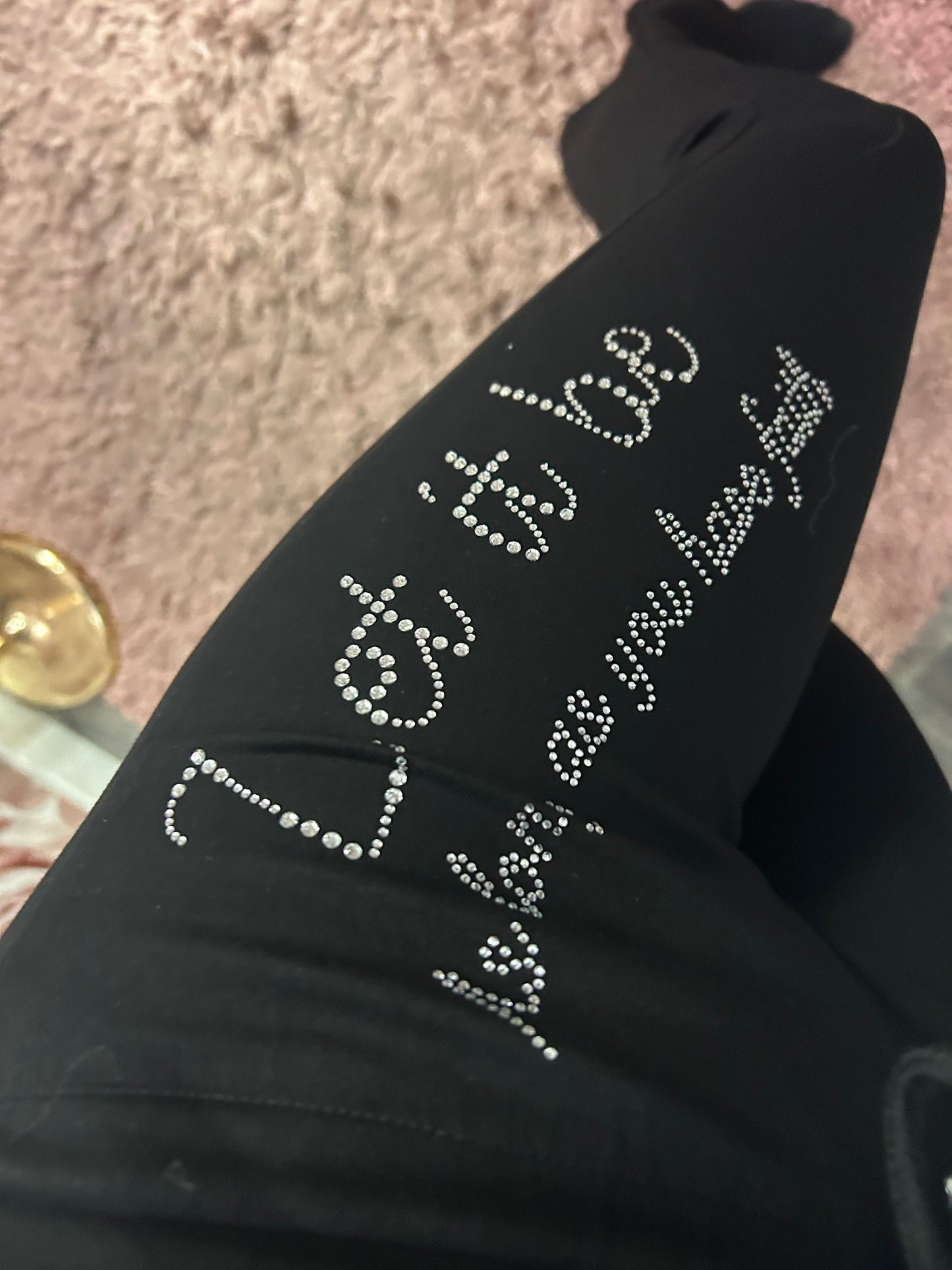 “Let It Be…. Aslong As You Have Faith”‘ Diamantè Lounge Set